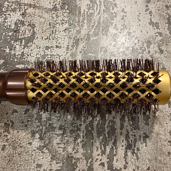 Olivia Garden NanoThermic Power Grip 1" Wavy Barrel Brush - Picture 8 of 10